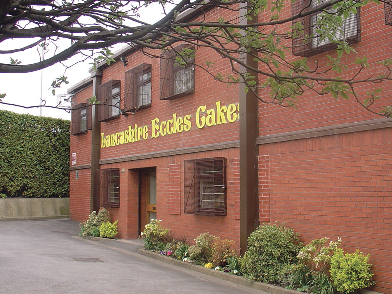 The premises of Lancashire Eccles Cakes in Ardwick, Manchester.