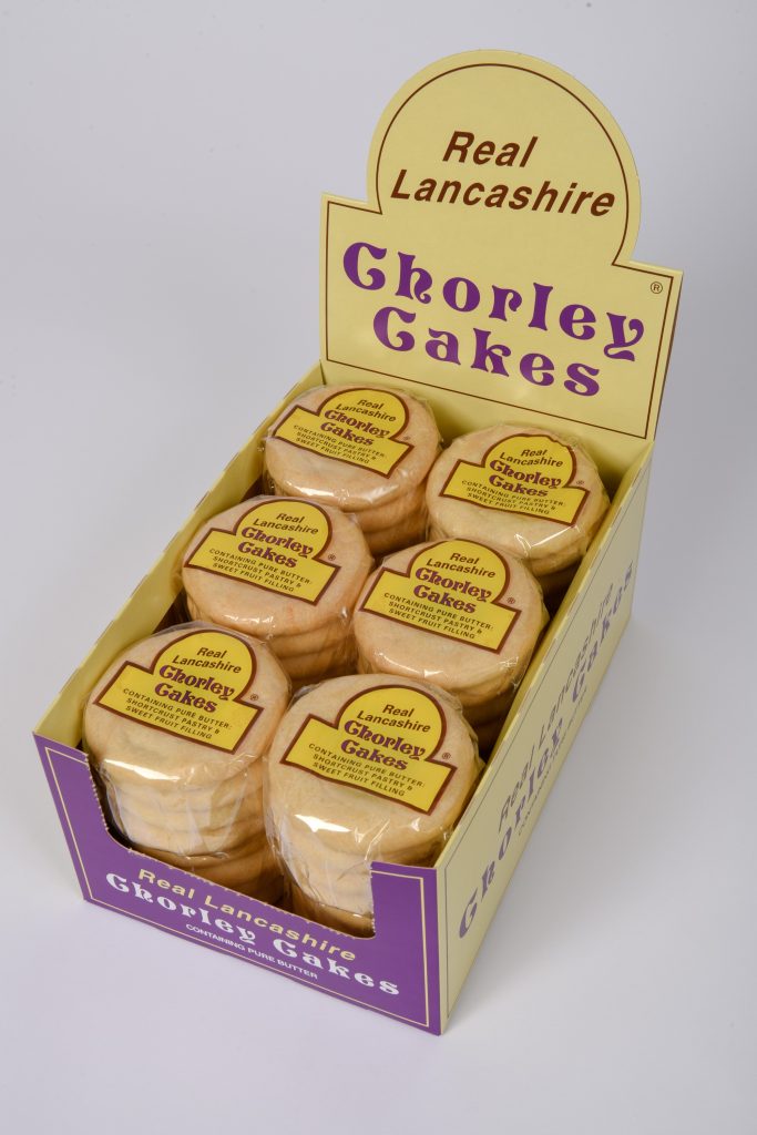 Real Lancashire Chorley Cakes – 4 Pack Display Box