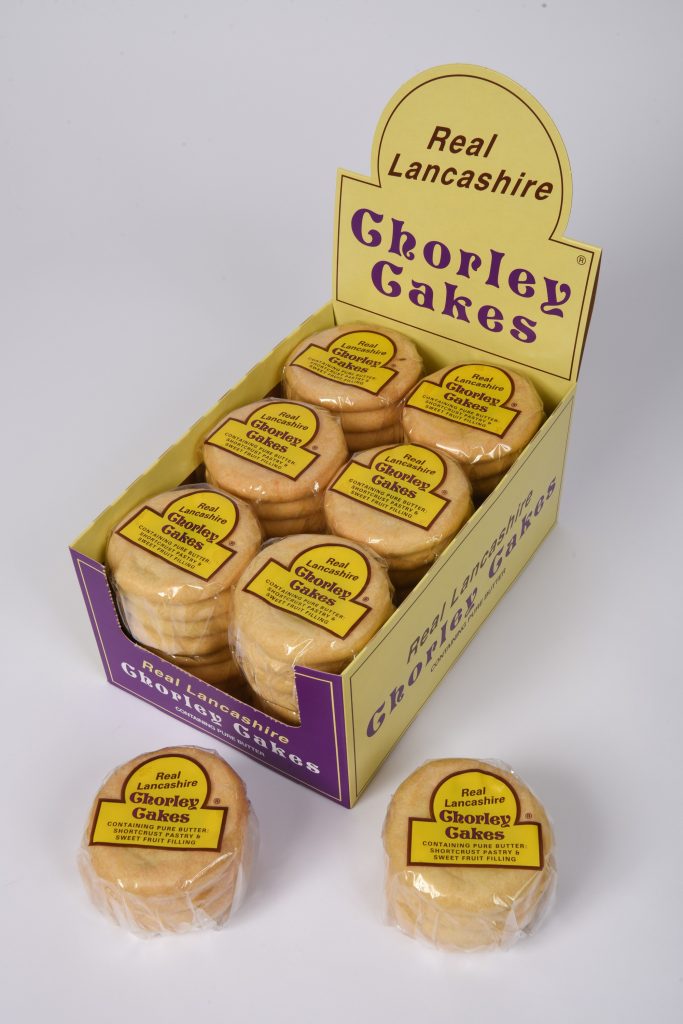 Real Lancashire Chorley Cakes – Display Box with Packs