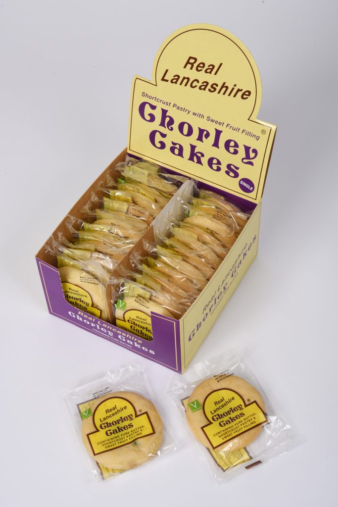 Real Lancashire Chorley Cakes – Single Display Box