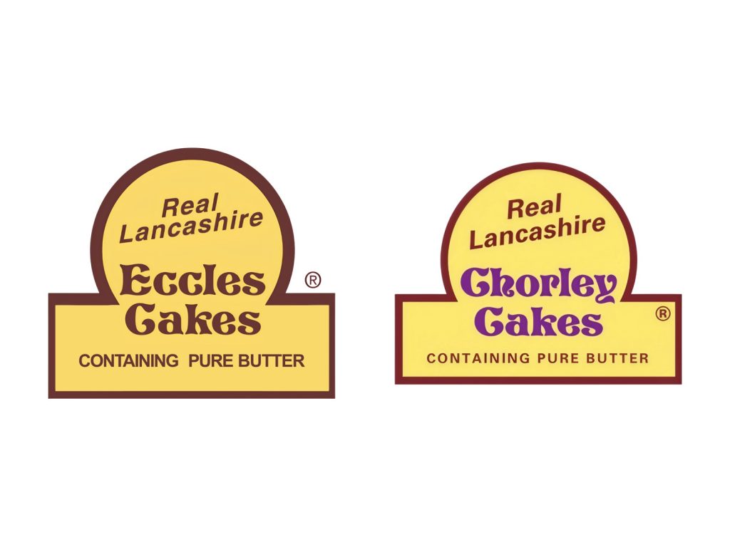 Real Lancashire Eccles Cakes and Chorley Cakes logos