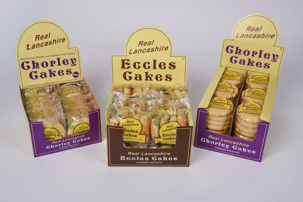 Real Lancashire Chorley Cakes – Range Display Boxes